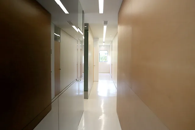 Passadís · El camí cap a les consultes